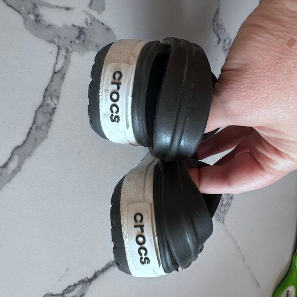 Crocs Crocband Sandals - Blue and White - Size 4/5 - Picture 6 of 6